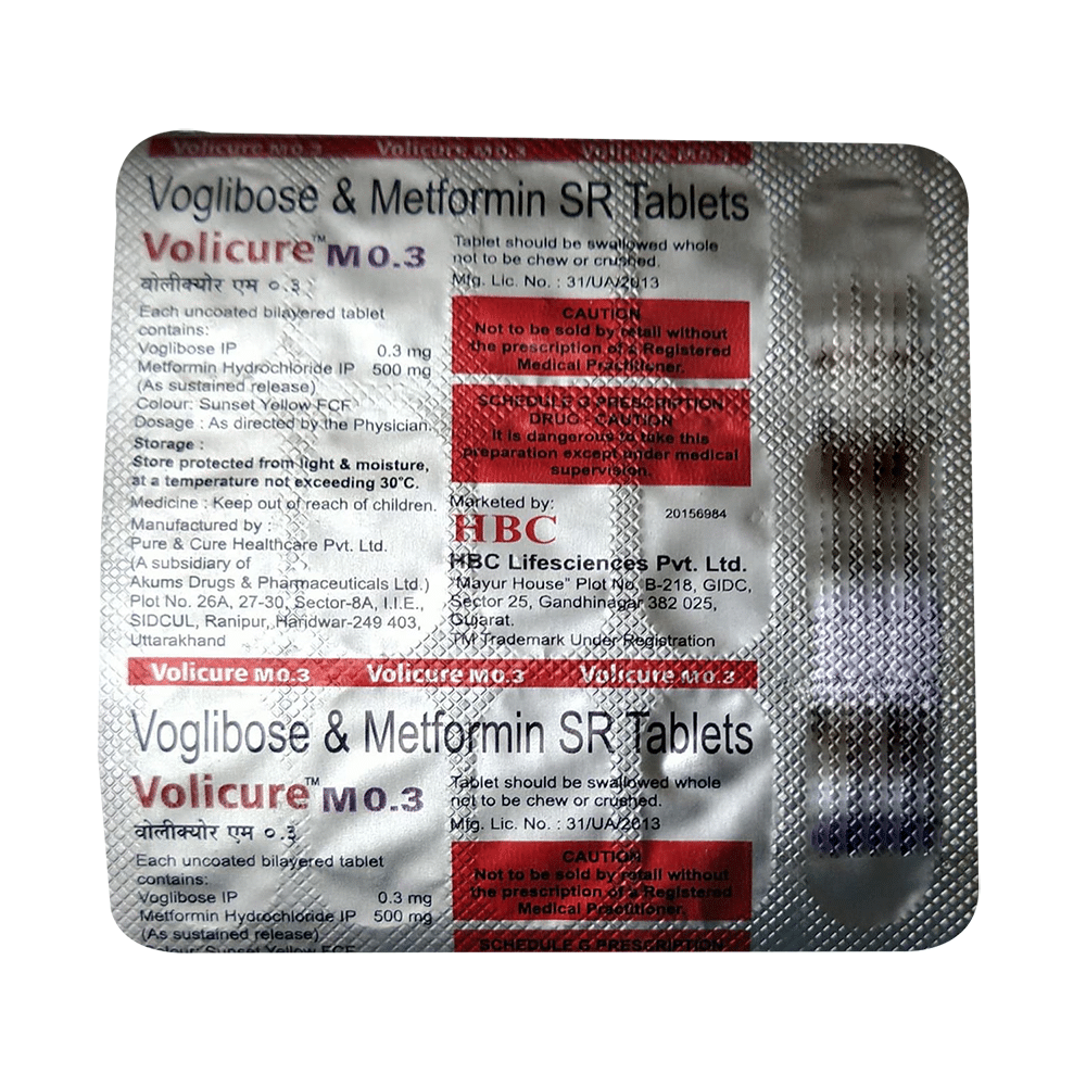 Volicure M 0.3 Tablet SR - Image 1