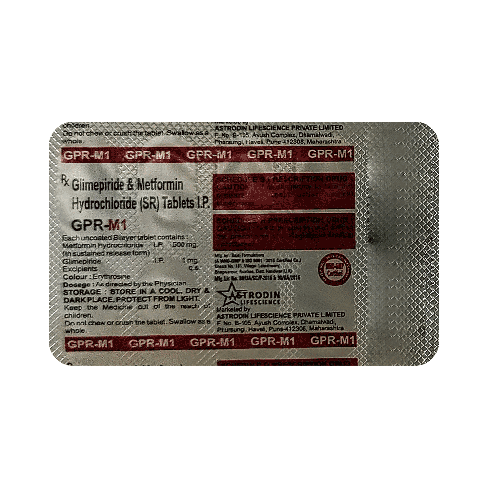 GPR-M 1 Tablet SR - Image 4