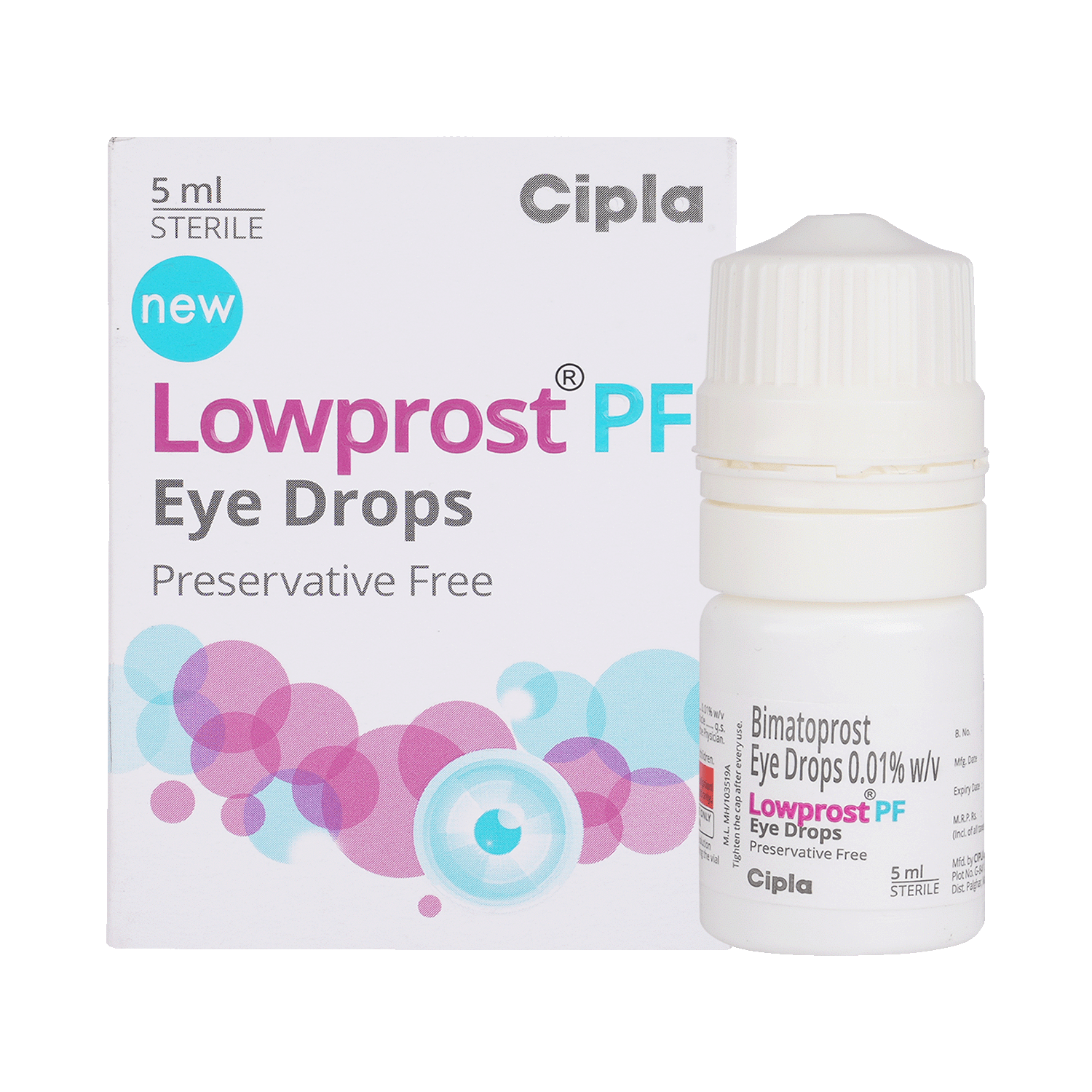 Lowprost PF 0.01% Eye Drop - Image 1