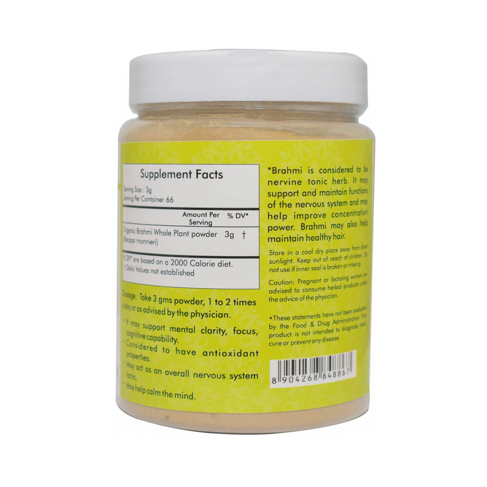 Ayurvedic Life Organic Brahmi Bacopa Monnieri Powder - Image 4