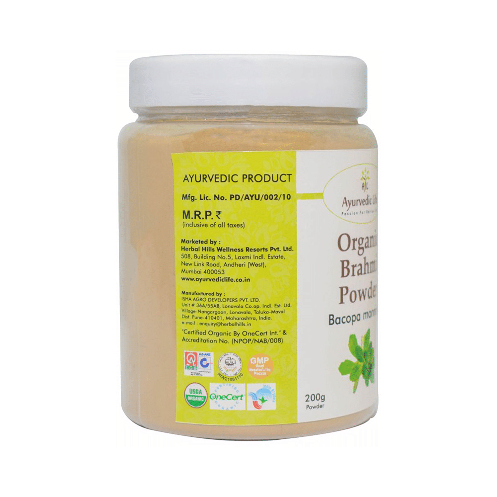 Ayurvedic Life Organic Brahmi Bacopa Monnieri Powder - Image 5
