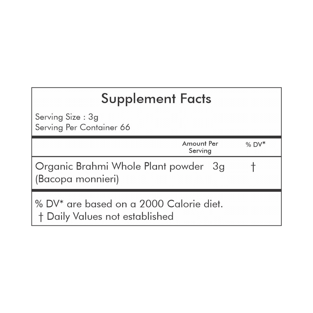 Ayurvedic Life Organic Brahmi Bacopa Monnieri Powder - Image 3