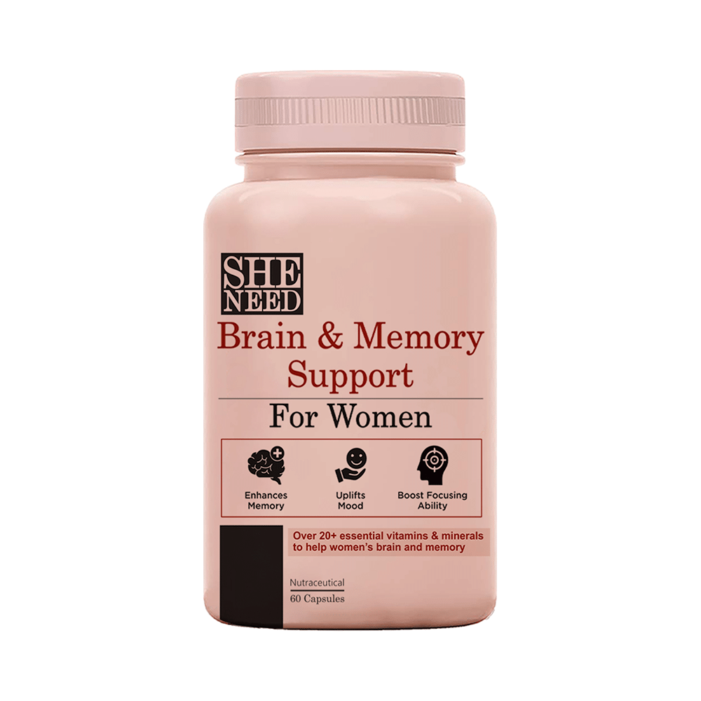 SheNeed Brain & Memory Support Capsule for Women - Image 1