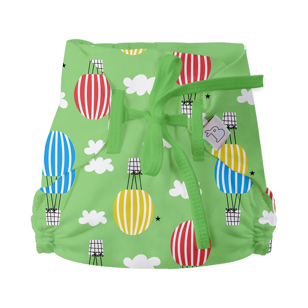 Superbottoms Organic Cotton Padded Dry Feel Langot/Nappy Size 0 Day Dreamer - Image 3