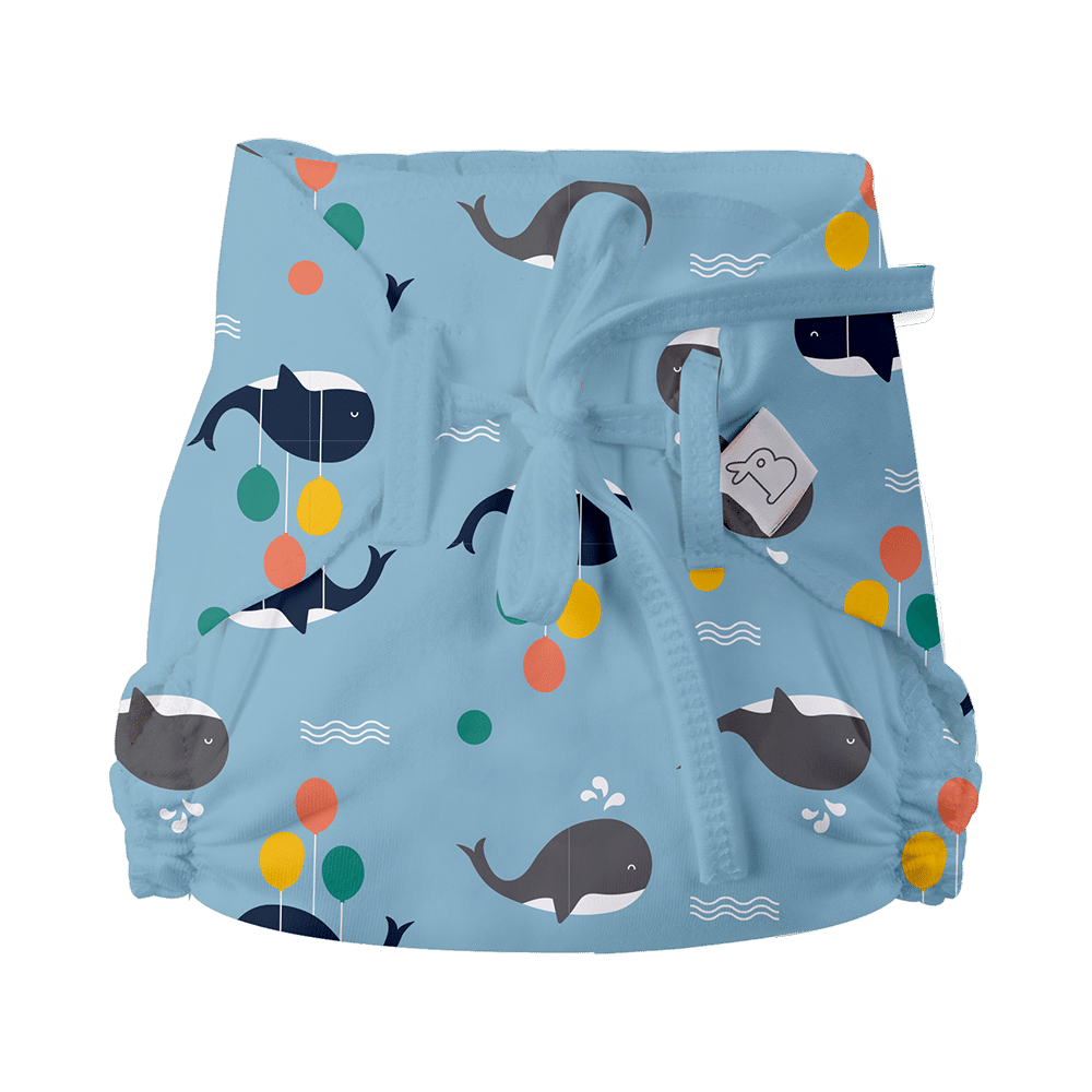Superbottoms Organic Cotton Padded Dry Feel Langot/Nappy Size 0 Day Dreamer - Image 9