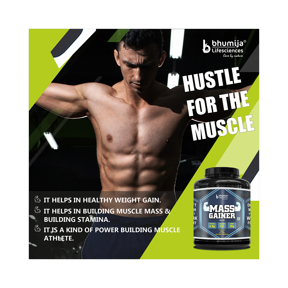 Bhumija Lifesciences Mass Gainer Delicious Chocolate - Image 5