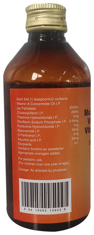 Becosules Plus Syrup Orange - Image 2