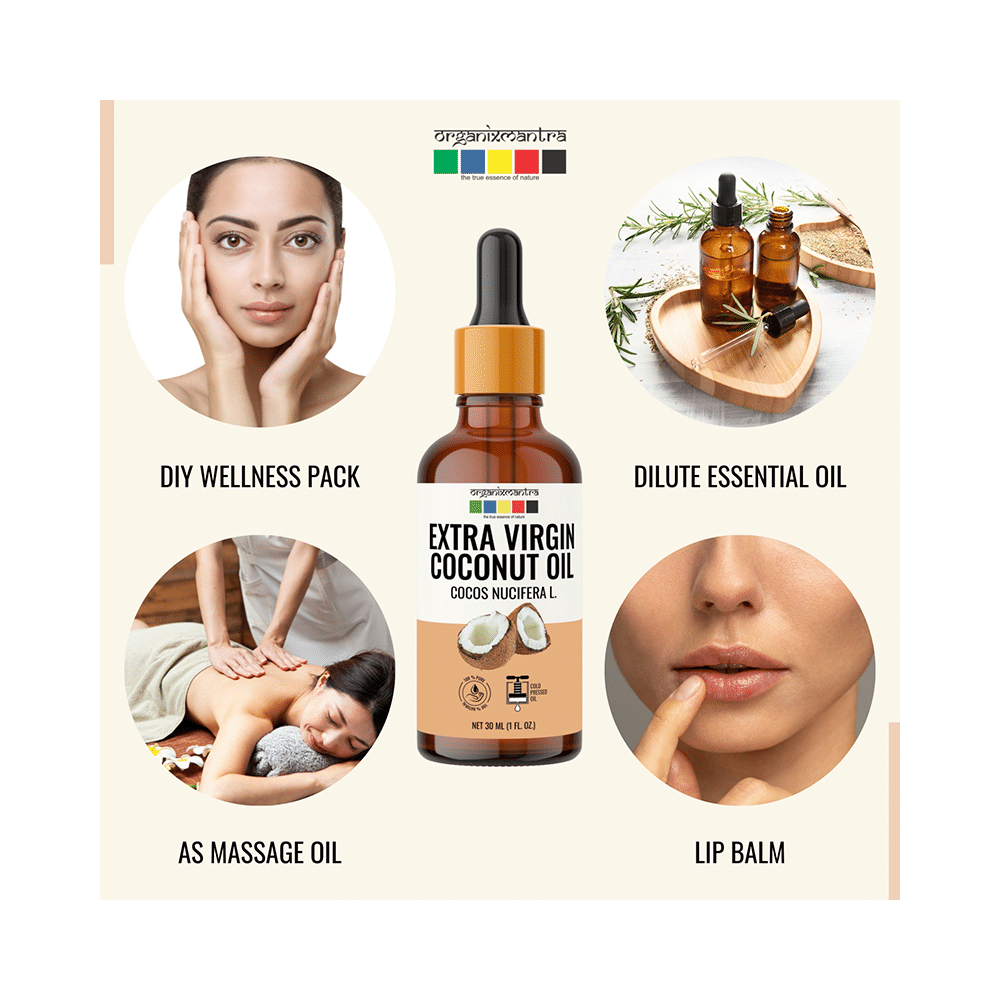 Organix Mantra Extra Virgin Coconut Oil (30ml Each) - Image 10