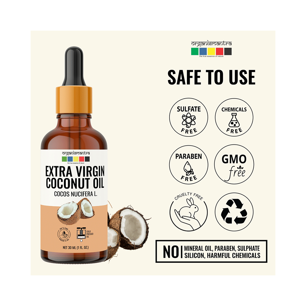 Organix Mantra Extra Virgin Coconut Oil (30ml Each) - Image 11