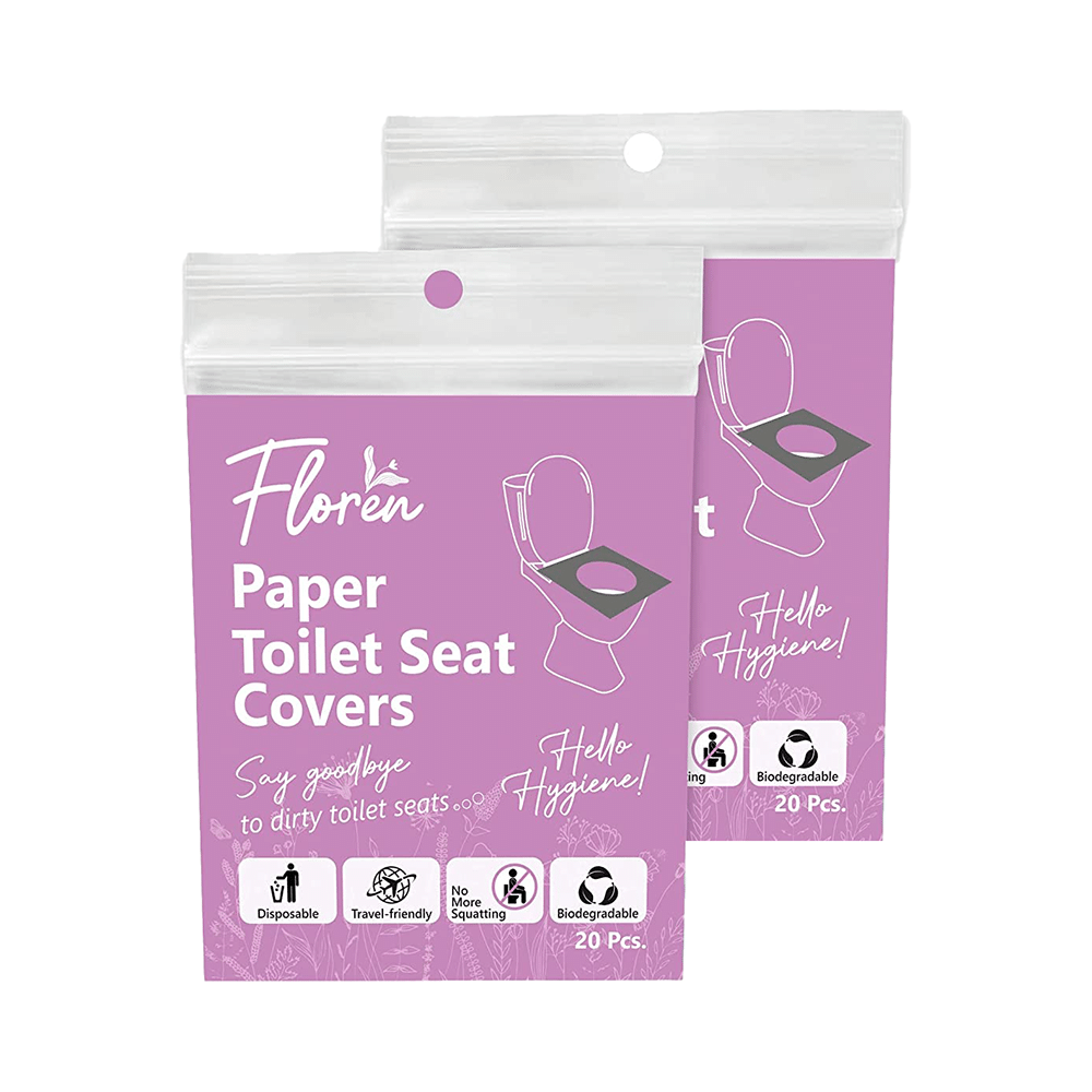 Floren Paper Toilet Seat Cover (20 Each) - Image 1