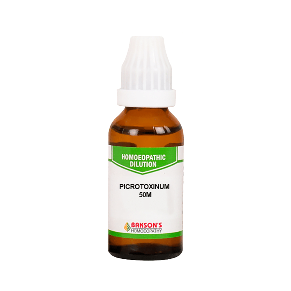 Bakson's Homeopathy Picrotoxinum Dilution 50M - Image 2
