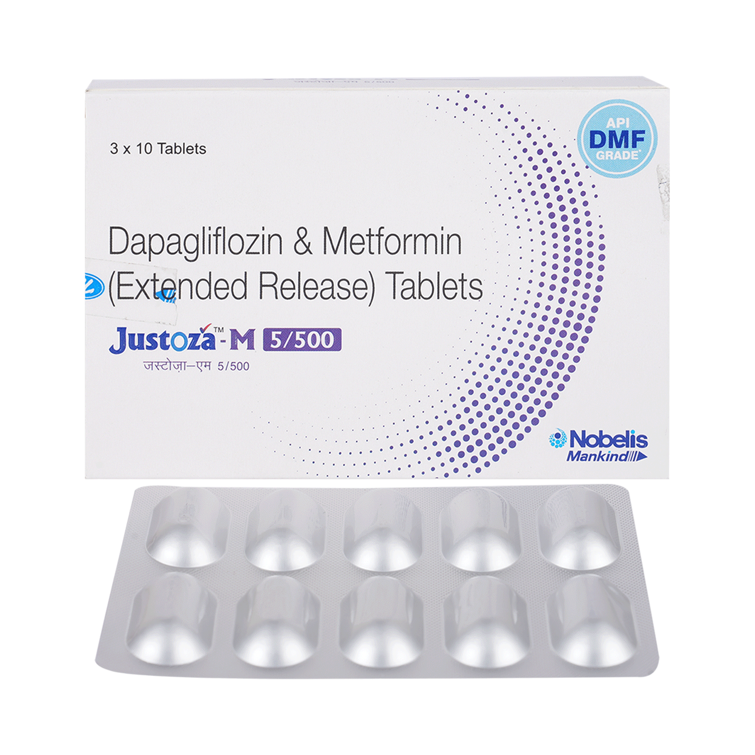 Justoza-M 5/500 Tablet ER - Image 1