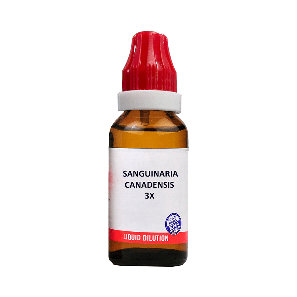 Bjain Sanguinaria Canadensis Dilution 3X