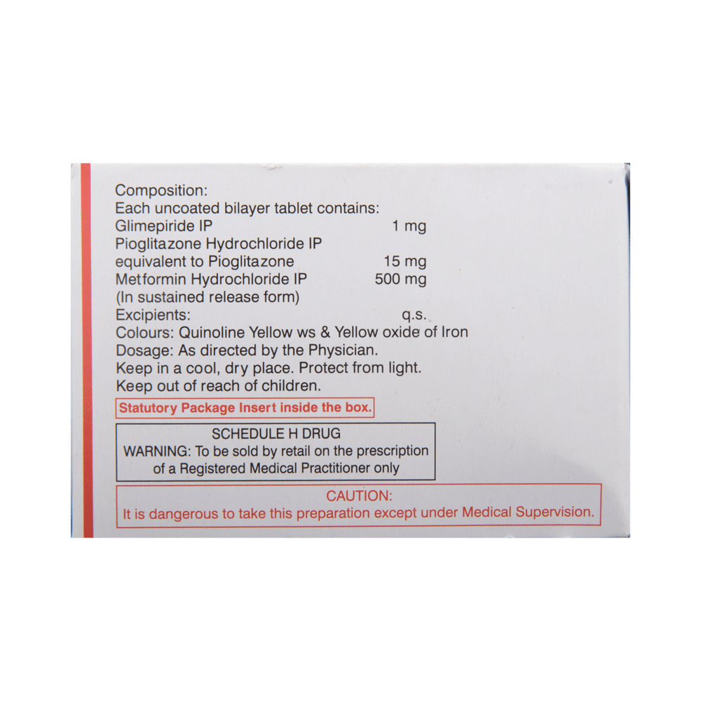 Triopil 1 Tablet SR - Image 3