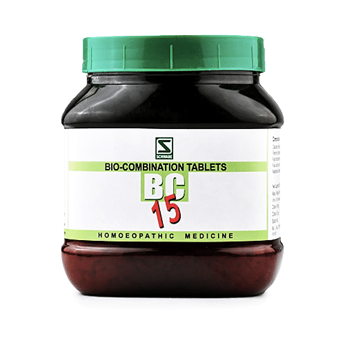 Dr Willmar Schwabe India Bio-Combination 15 (BC 15) Tablet - Image 1