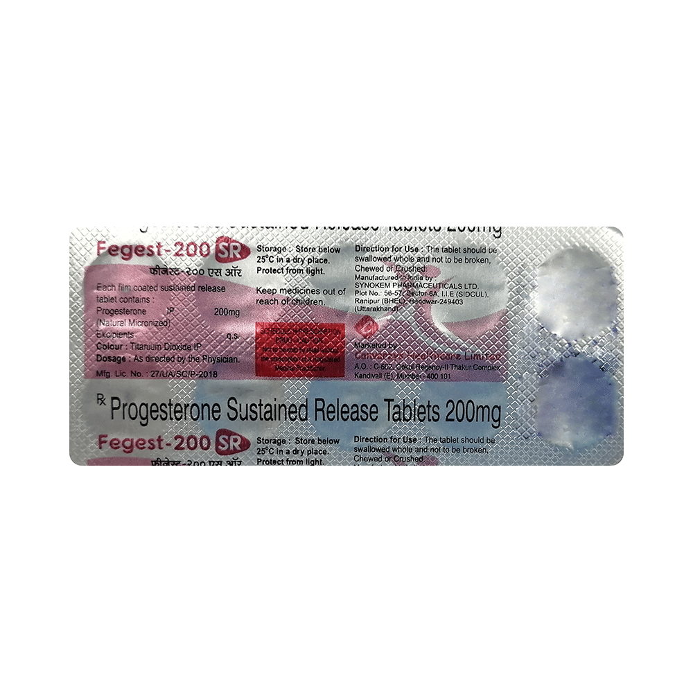 Fegest 200 SR Tablet - Image 1