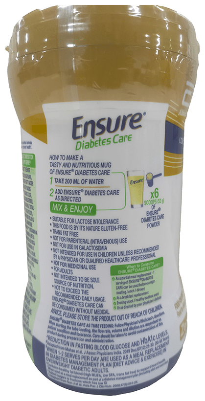 Ensure Diabetes Care Specialized Nutrition Drink Zero Added Sugar Vanilla Delight - Image 3