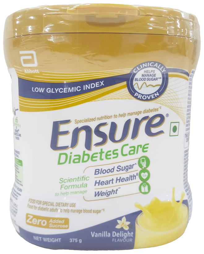 Ensure Diabetes Care Specialized Nutrition Drink Zero Added Sugar Vanilla Delight - Image 1