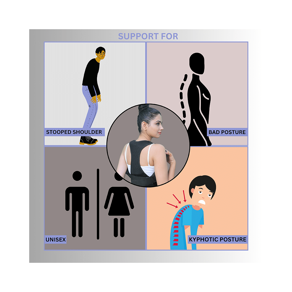 Bos Medicare Surgical Posture Aid XXL Black - Image 2