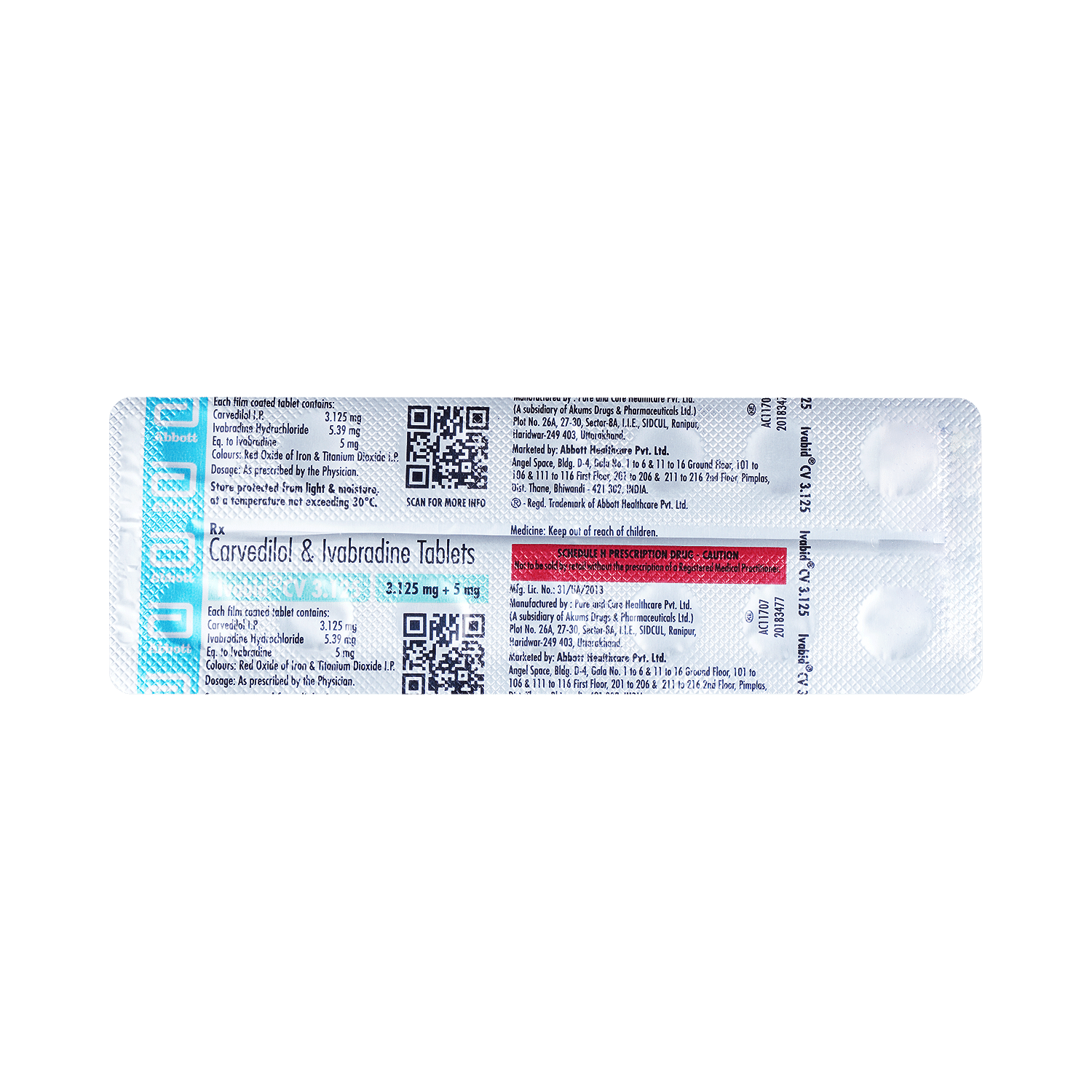 Ivabid CV 3.125 Tablet - Image 5