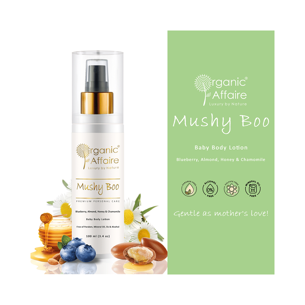 Organic Affaire Mushy Boo Baby Lotion - Image 3