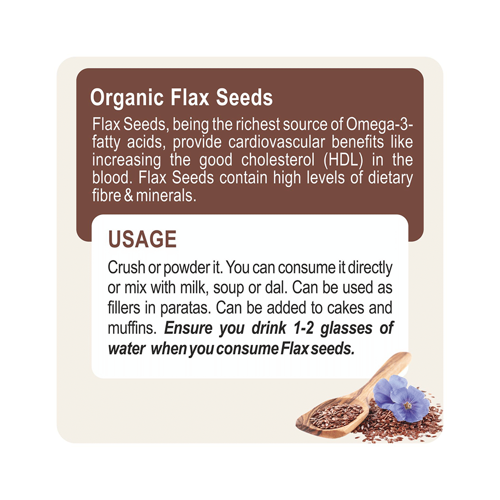24 Mantra Organic Flax Seeds Gluten Free - Image 4