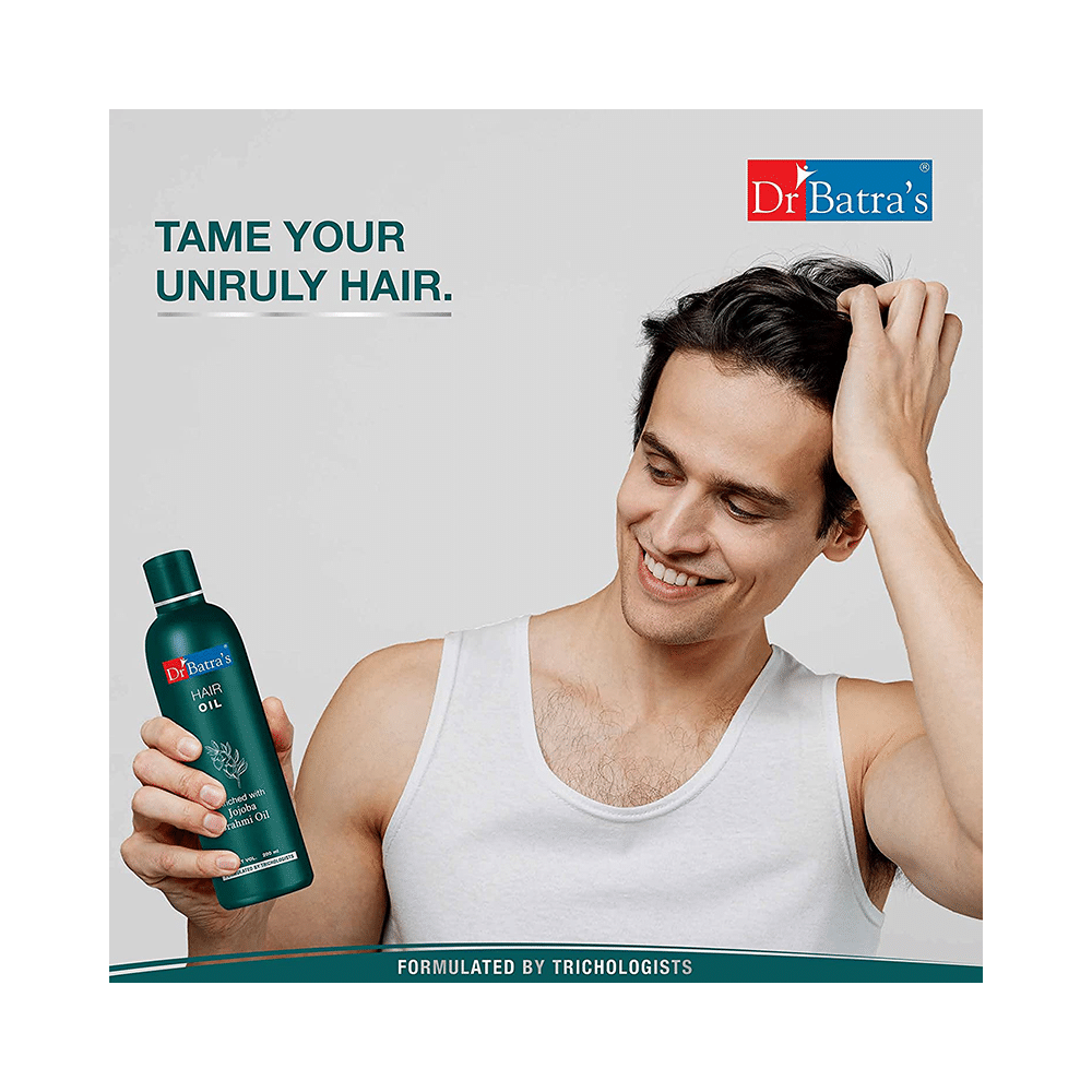 Dr Batra's Combo Pack of Hair Fall Control Serum 125ml, Conditioner 200ml and Hair Fall Control Oil 200ml - Image 10