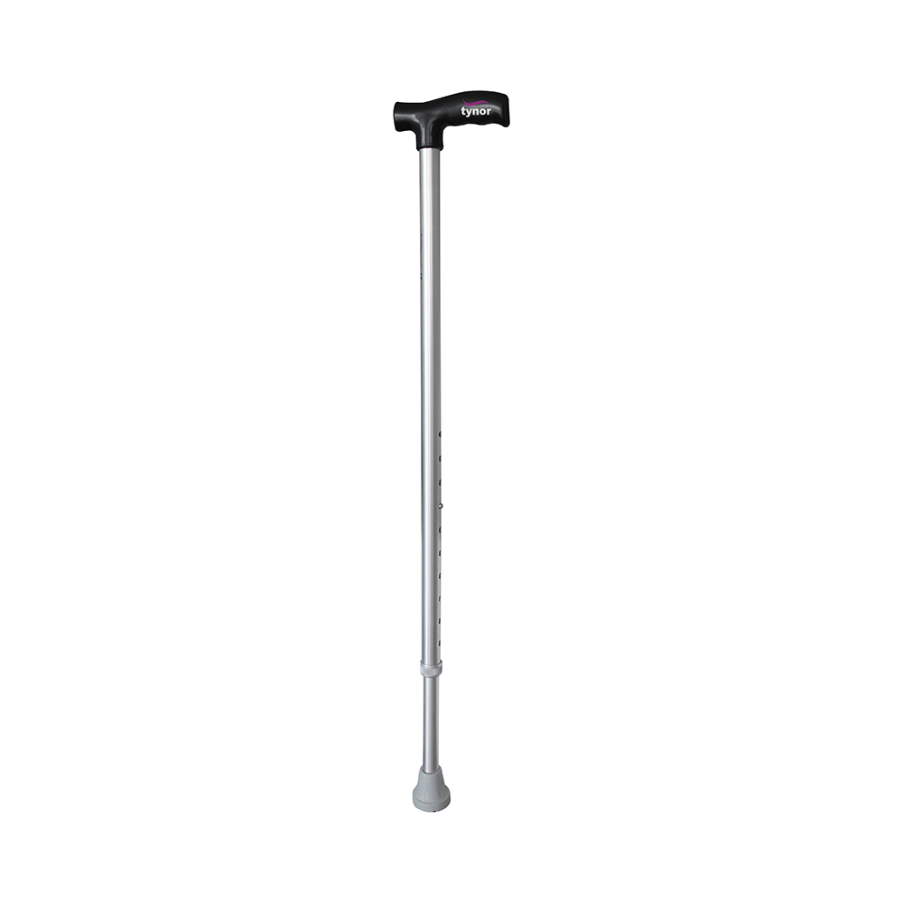 Tynor L-08 Walking Stick L Type Silver - Image 1