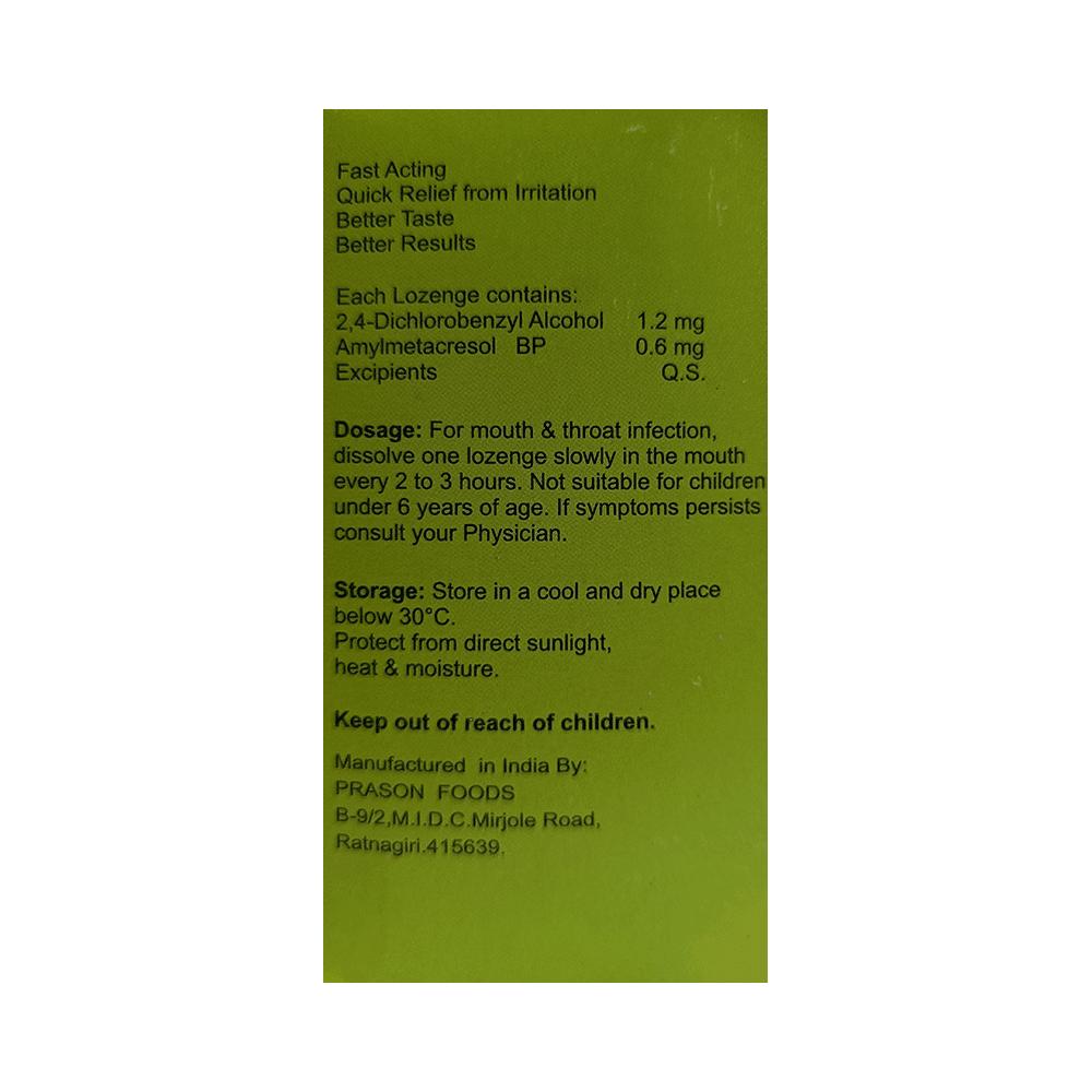 Healing Pharma Healtus Ginger Lemon Lozenges - Image 2