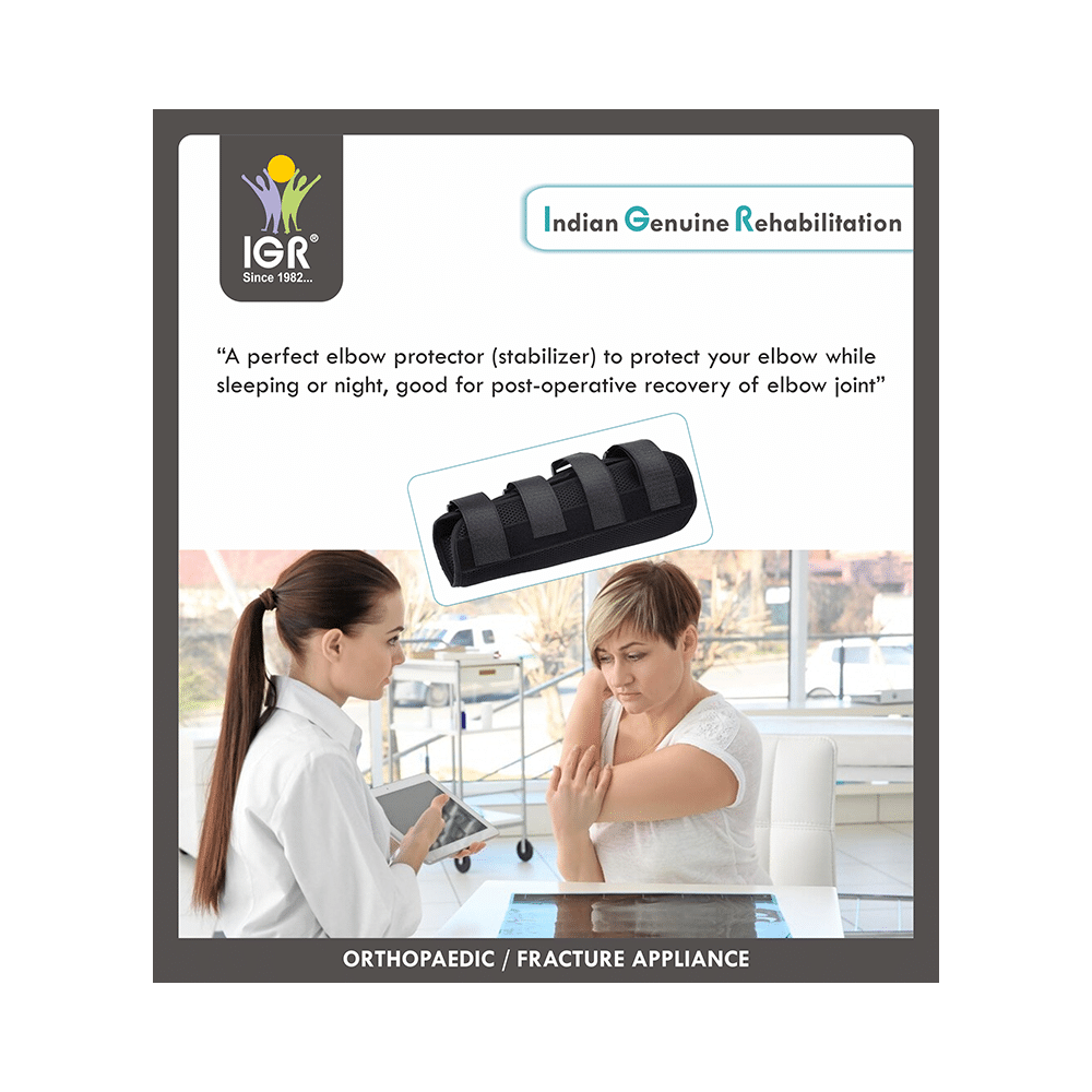 IGR Arm Elbow Immobiliser Grey Medium - Image 5