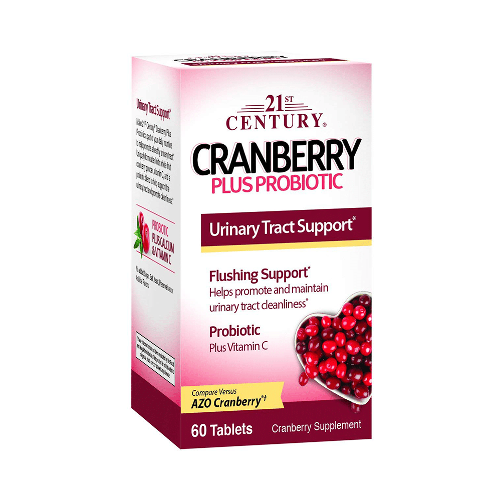 21st Century Cranberry Plus Probiotic Tablet - Image 1