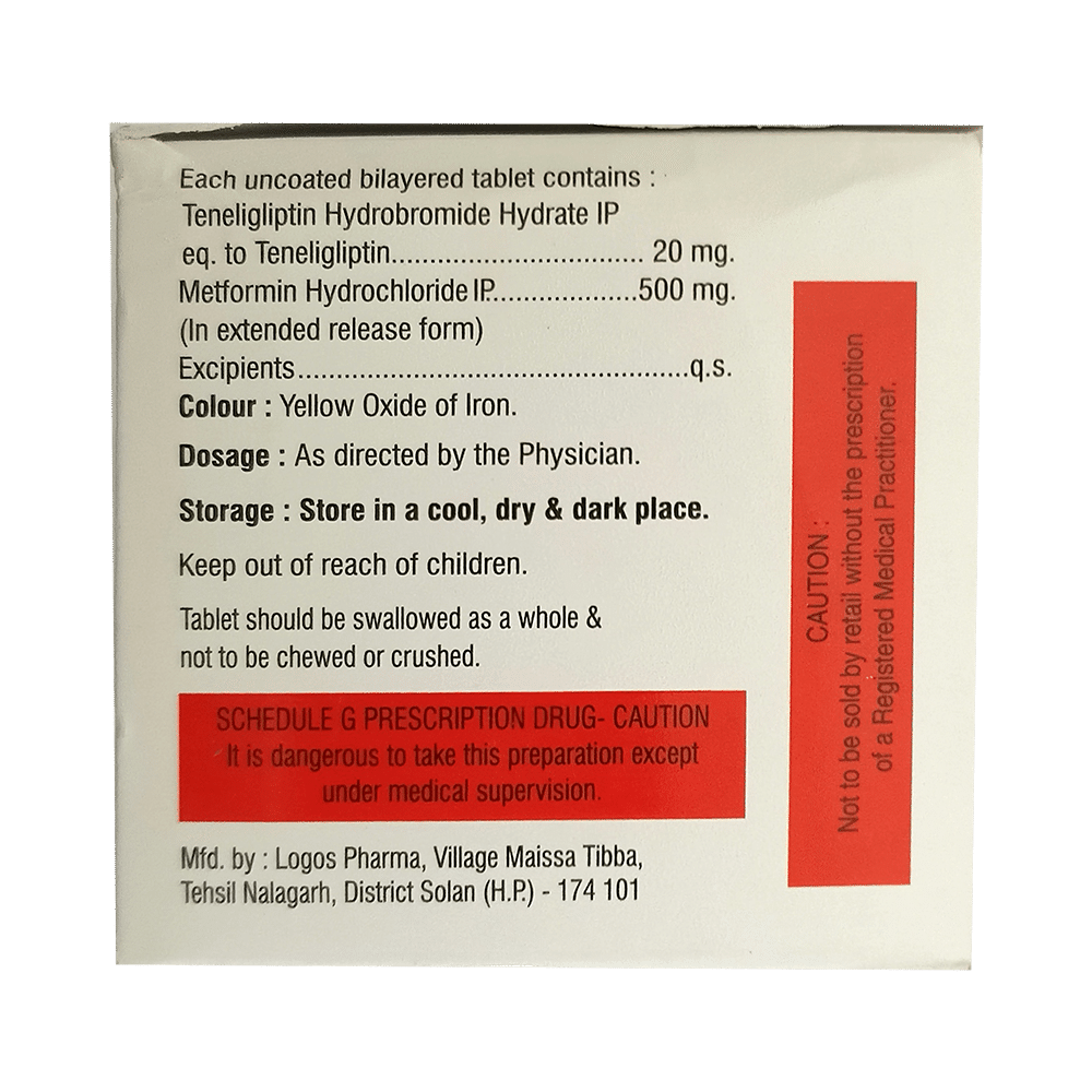 Freeglip-M 500 Tablet ER - Image 2