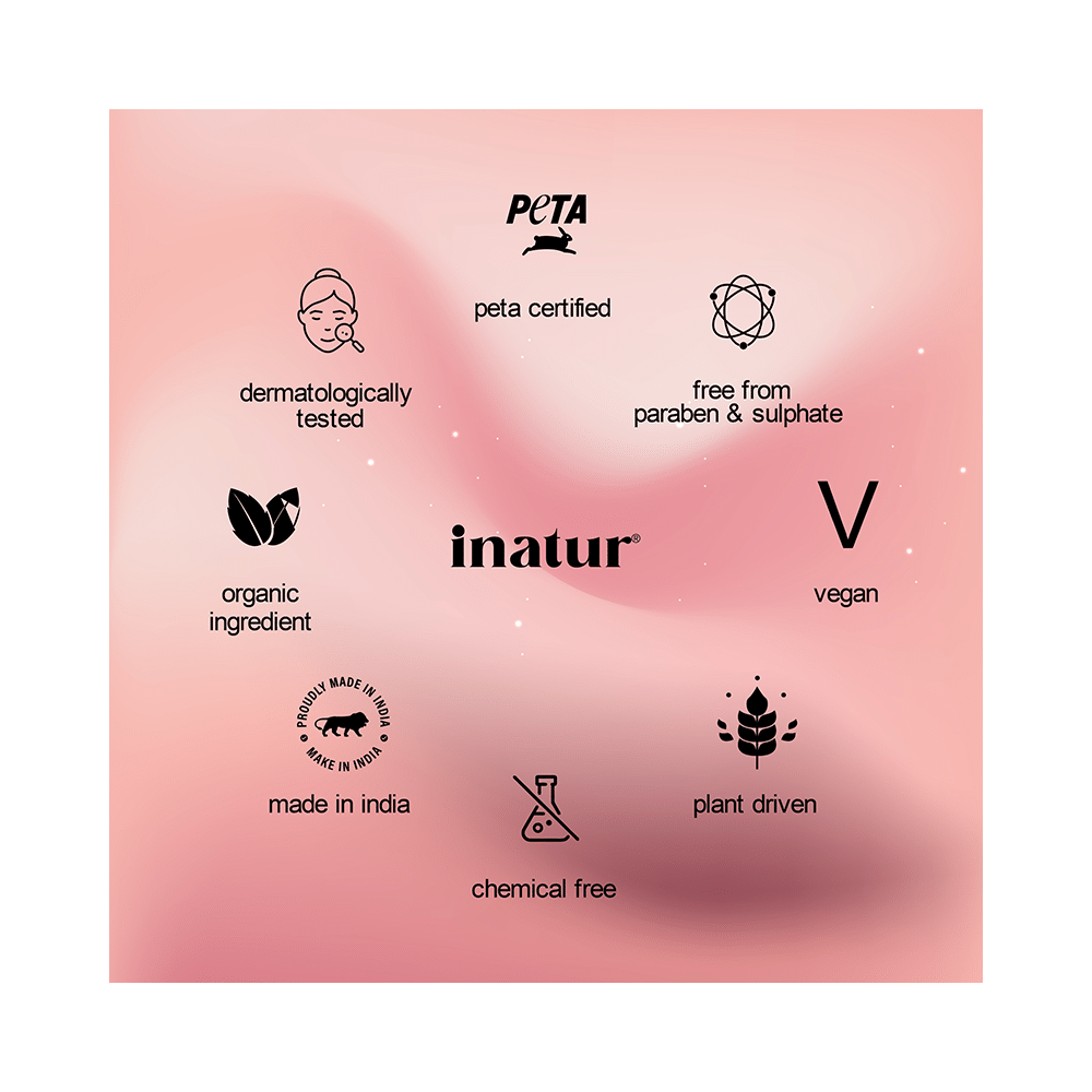 Inatur Body  Lotion Rose & Geranium Cleansing Intense - Image 8