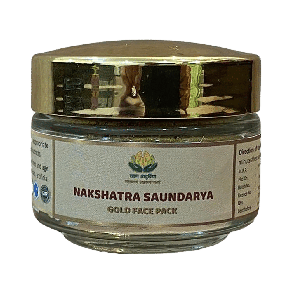 Ravana Ayurvidya Nakshatra Saundarya Face Pack Gold
