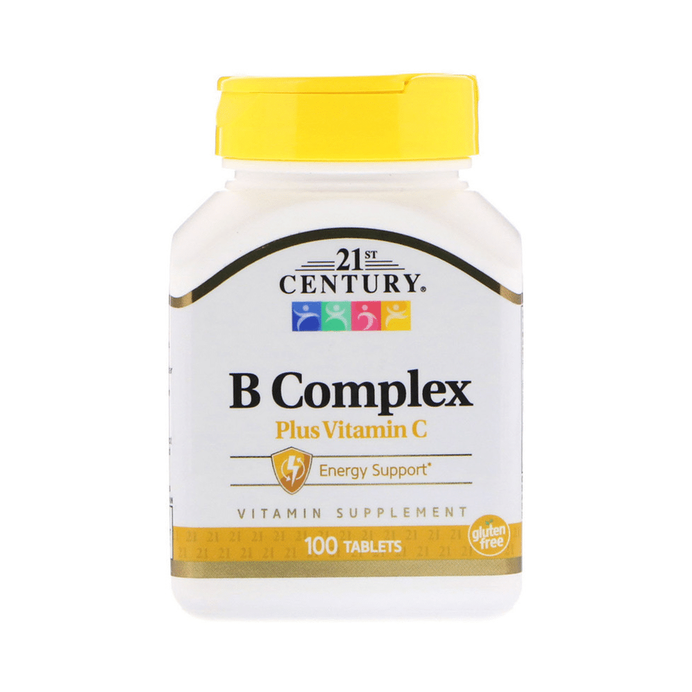 21st Century B Complex Plus Vitamin C Tablet - Image 1