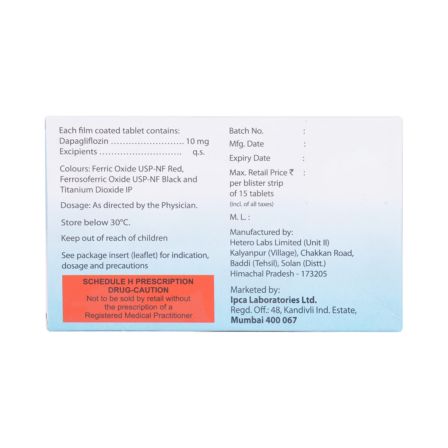 T2C 10mg Tablet - Image 3