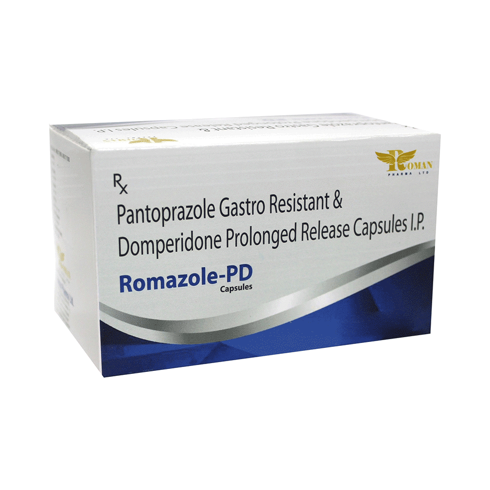 Romazole PD 30mg/40mg Capsule SR - Image 1