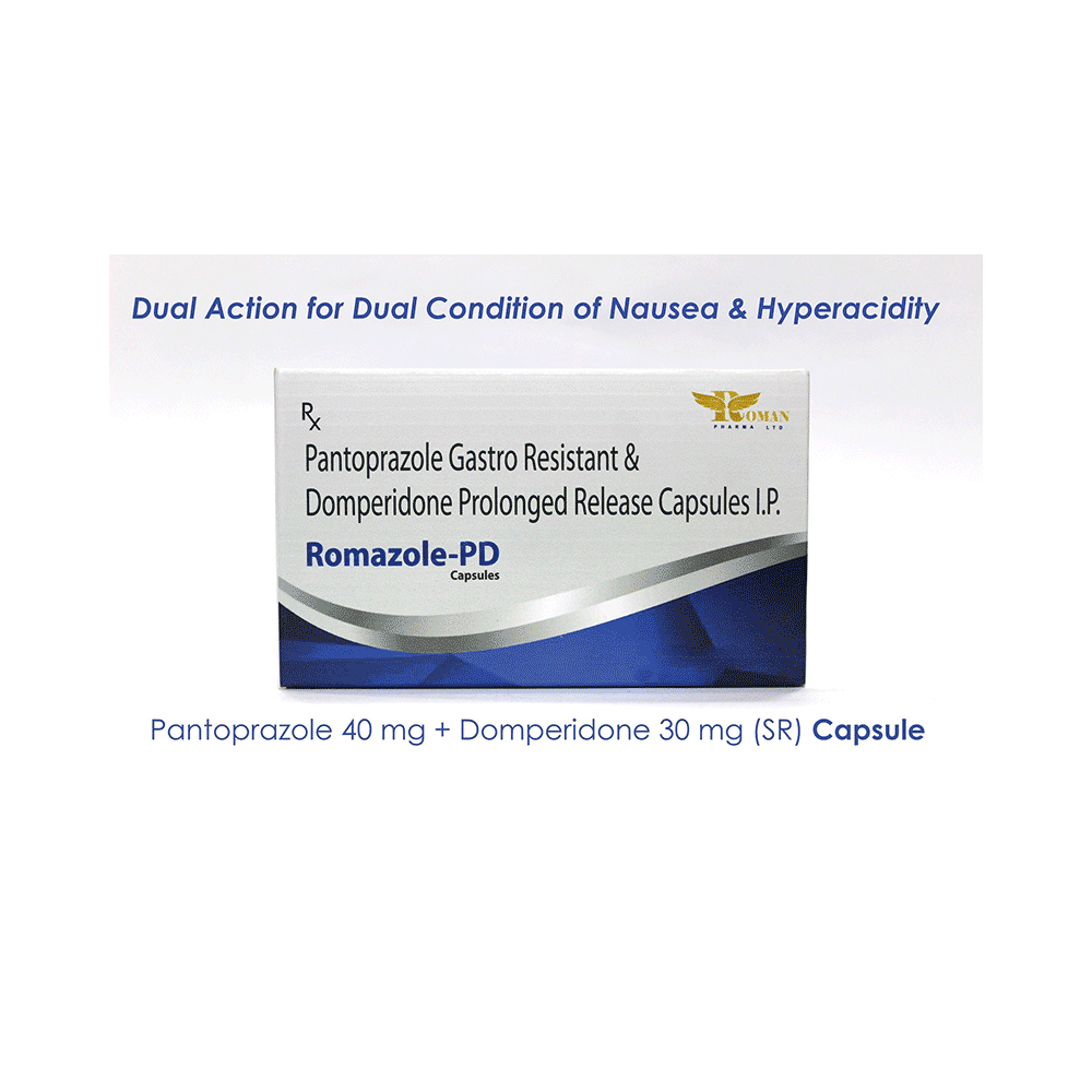Romazole PD 30mg/40mg Capsule SR - Image 7