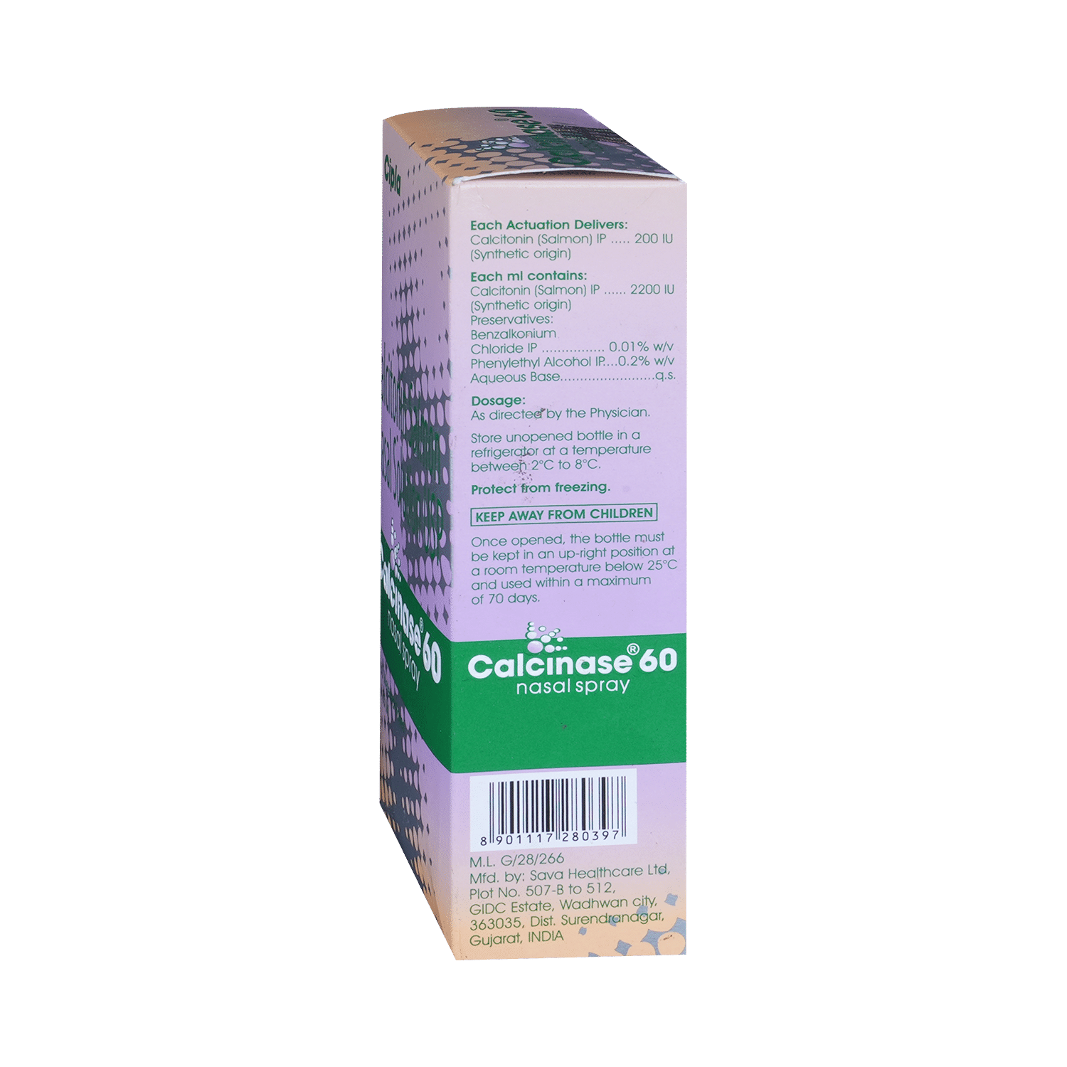 Calcinase 60 Nasal Spray - Image 2