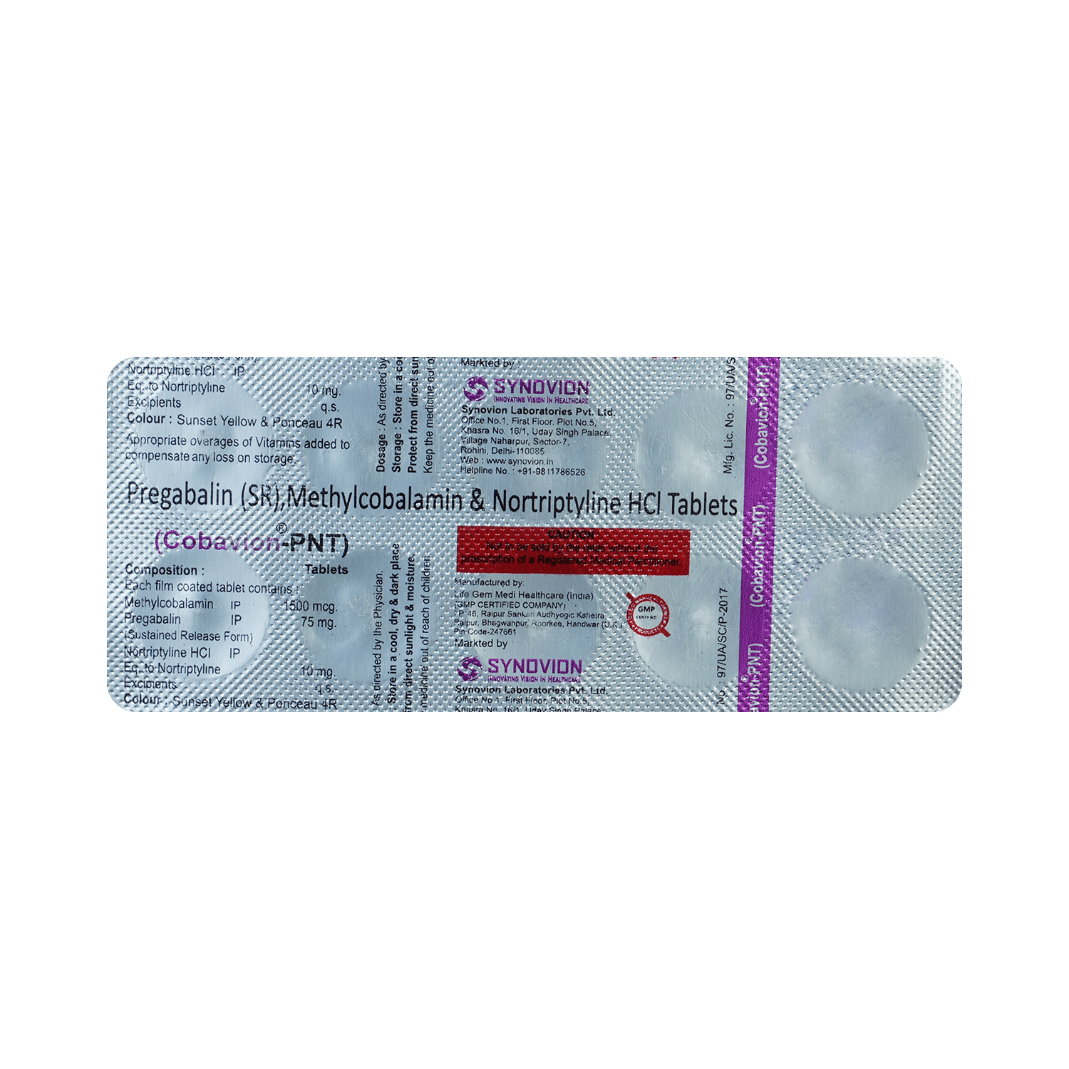 Cobavion-PNT Tablet SR - Image 3