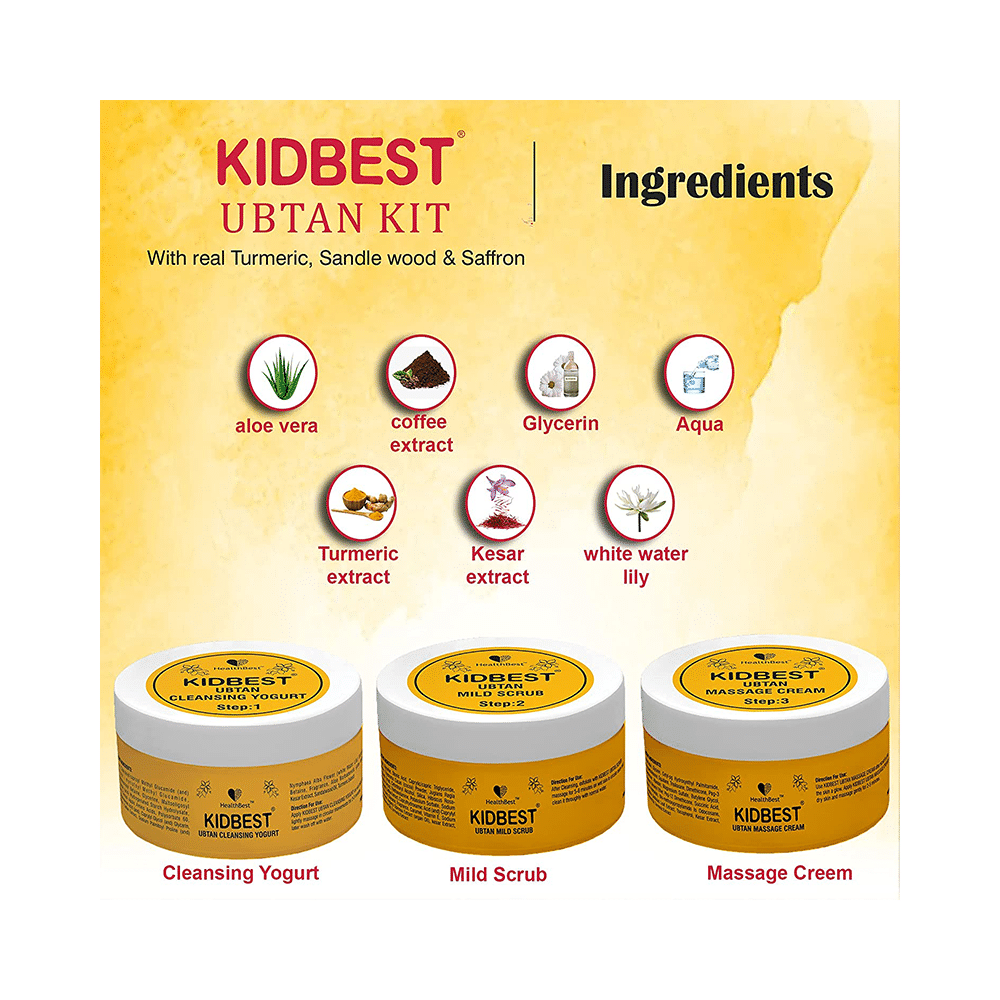 HealthBest Kidbest Ubtan Kit - Image 4
