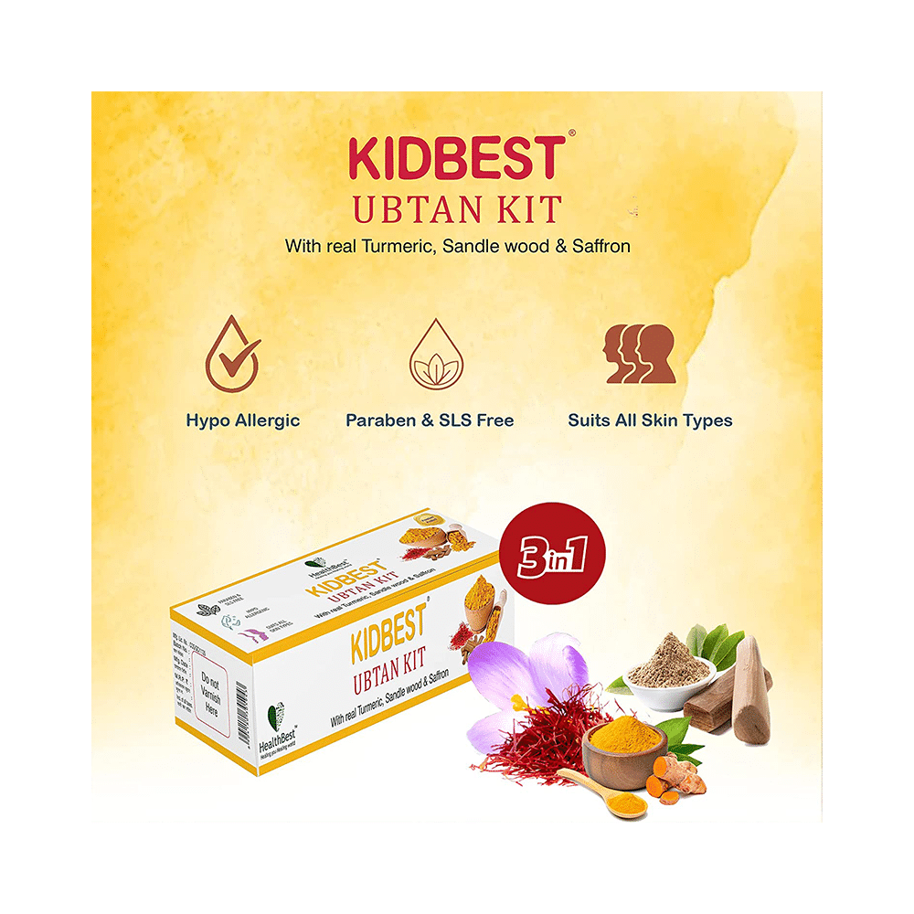 HealthBest Kidbest Ubtan Kit - Image 3