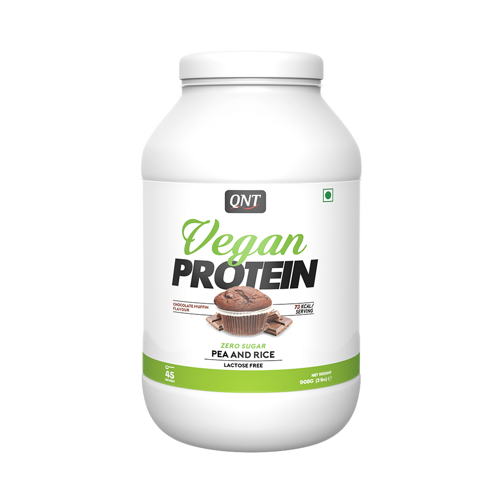 QNT Vegan Protein Powder Chocolate Muffin