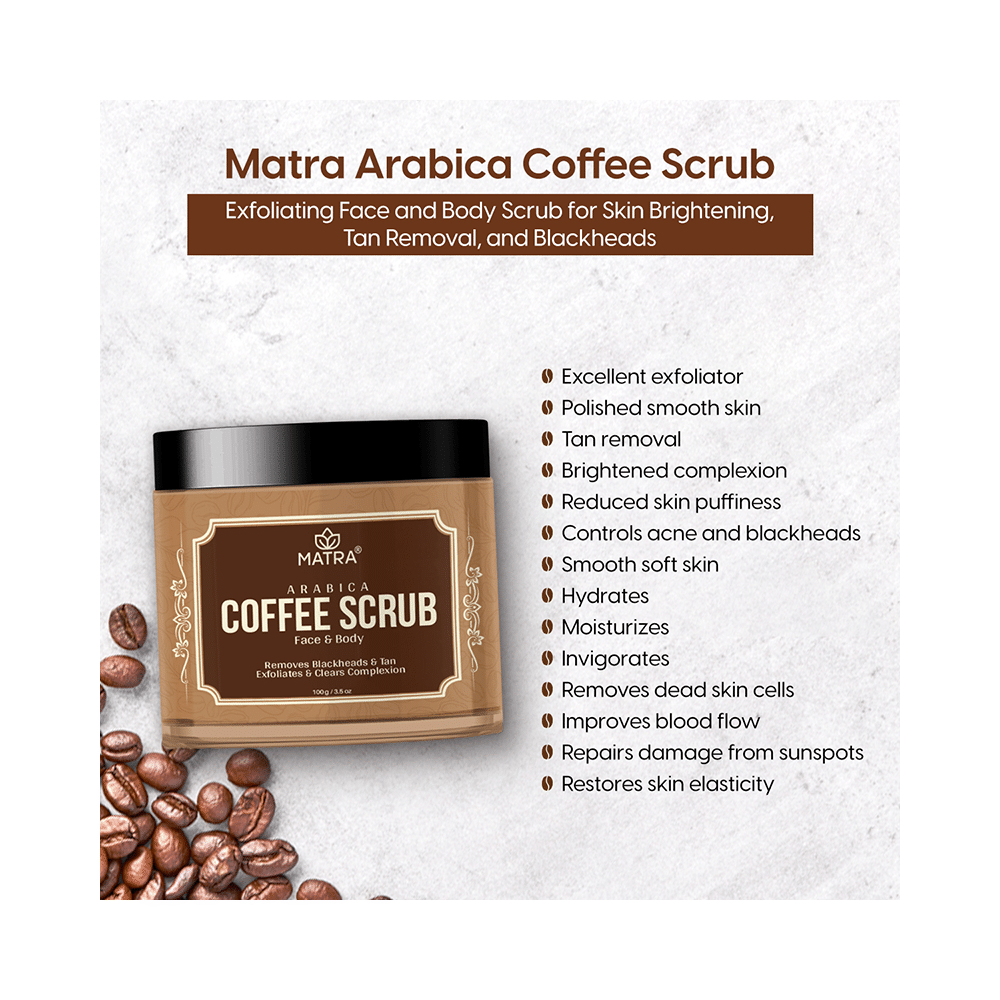 Matra Arabica Coffee Scrub Face & Body - Image 2