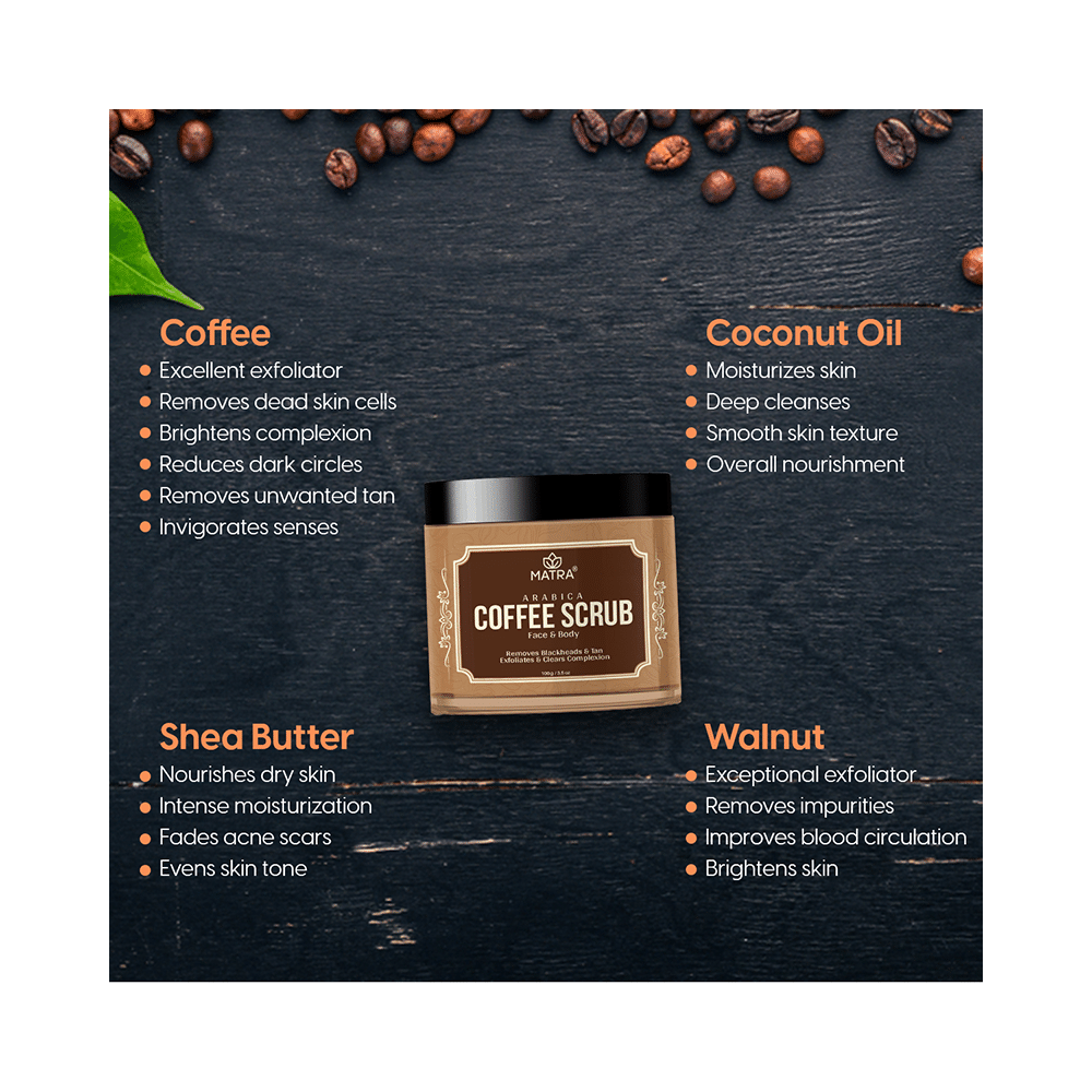 Matra Arabica Coffee Scrub Face & Body - Image 3