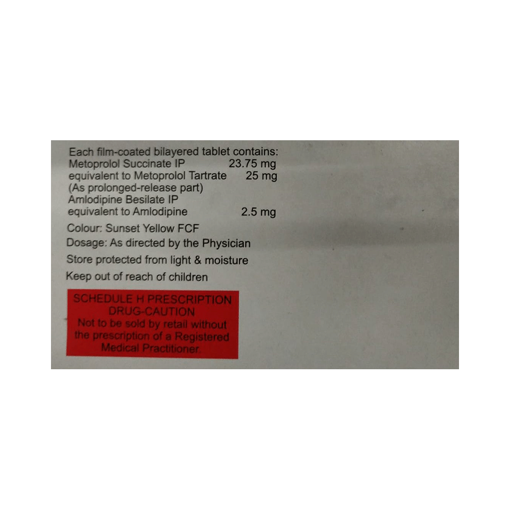 Vinicor-AM 25/2.5 Tablet PR - Image 4