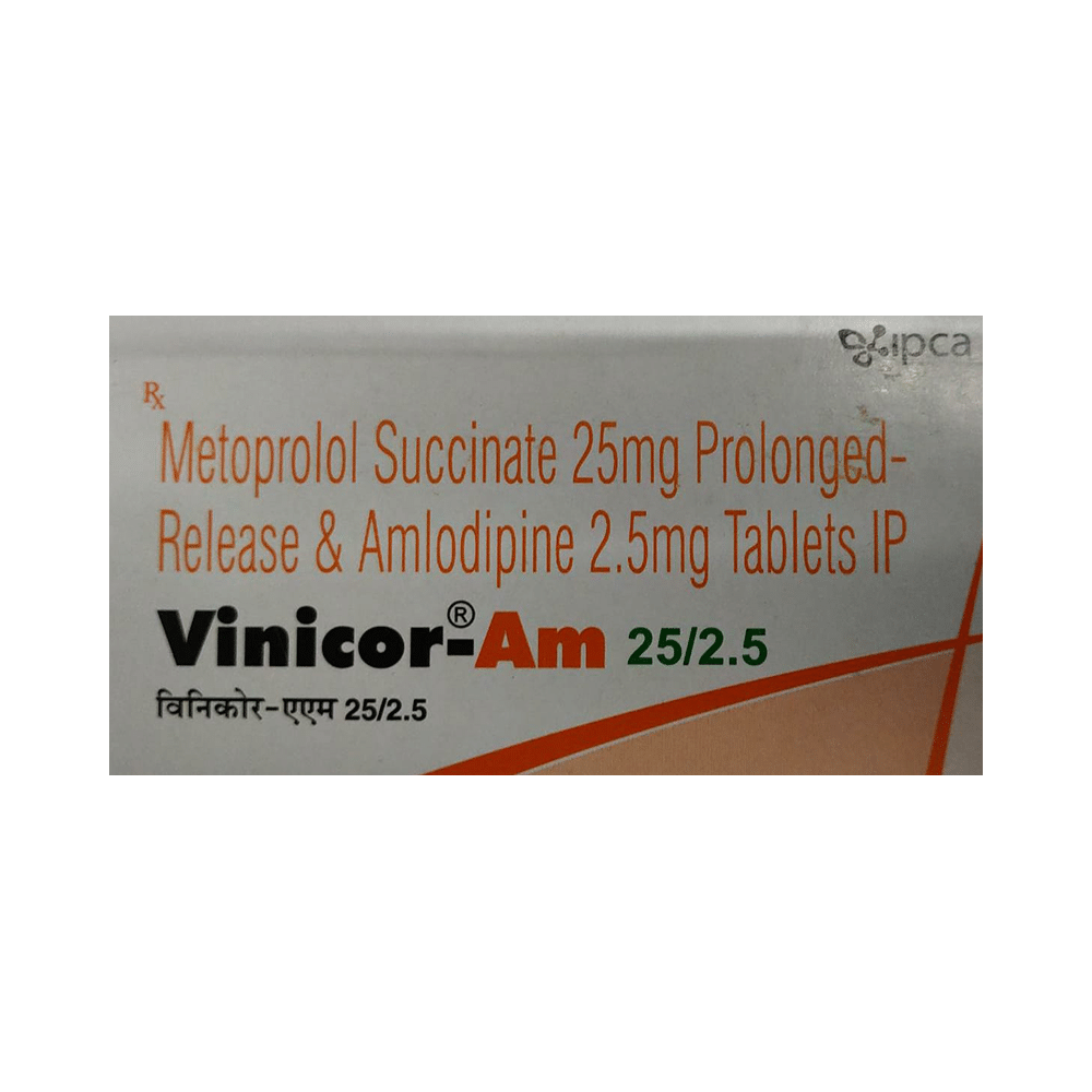 Vinicor-AM 25/2.5 Tablet PR - Image 1