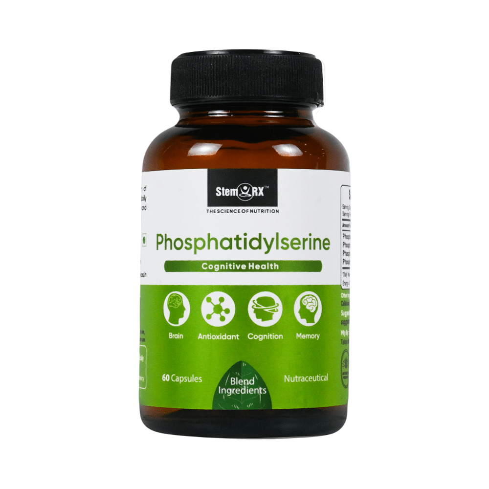 StemRx Phosphatidylserine Capsule for  Brain, Memory, Cognition & Antioxidant Capsule - Image 1