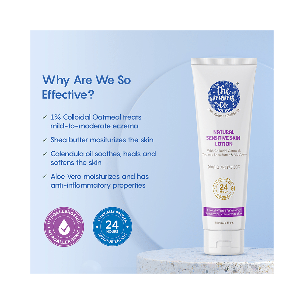 The Moms Co. Natural Sensitive Skin Lotion - Image 3