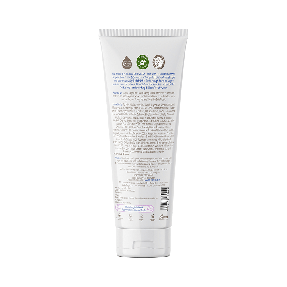 The Moms Co. Natural Sensitive Skin Lotion - Image 2
